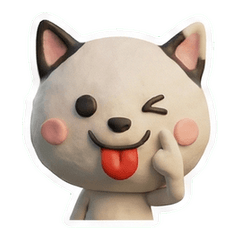 Waving Miniature Bull Terrier  71