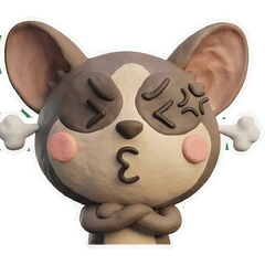 Animated 3D Lesser galago  26