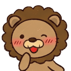 Crayon Little Lion for All Seasons