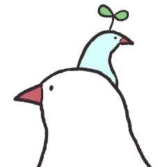 ゆるしろ文鳥のぶんちょさん