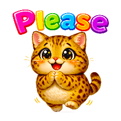 Playful Cute Cat Stickers