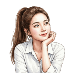 日常的溫柔：馬尾女孩的優雅生活