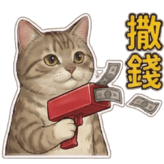 白爛貓球♥錢錢來也
