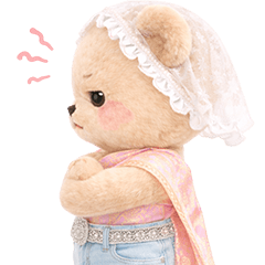 Fluffy Bear So Cute! (No Text)