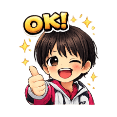 Energetic Mii-chan: Daily Stickers