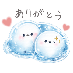 Jelly Drop Shimaenaga Stickers