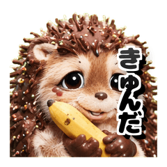 Banana Hedgehog Slang Giggle