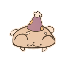 the cutest pebble dog