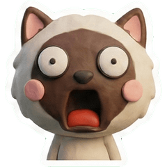 Animated 3D Colorpoint Shorthair  26