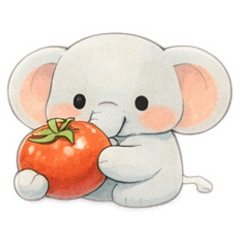 Elephant Grocery Shopping