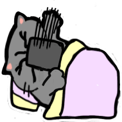 Smartphone Addict Cat