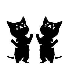 [アレンジ用]クロ猫