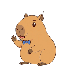 Cute Heartwarming capybara #2