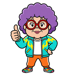 最強厚臉皮阿姨貼圖