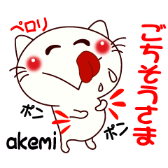 akemi is for exclusive use.