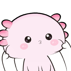 Funny Axolotl 3 : Animated Stickers