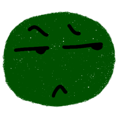 อิโมจิ : แฮปปี้ ตัวเขียว