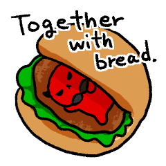 Together with bread.(English version)