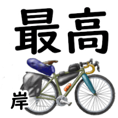 Kishi'having fun bike