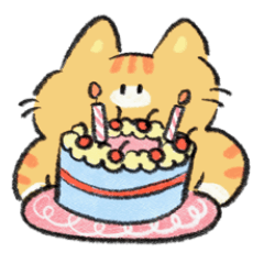 ยูสุ แมวส้มถุงเท้าขาว