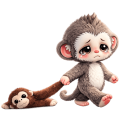 ลิงคุง : ลิงน้อยน่ารัก (No text)