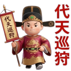 有拜有保佑-王爺千歲爺 – LINE貼圖 | LINE STORE