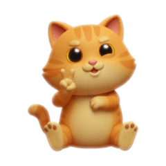 Cat Orange ghibi