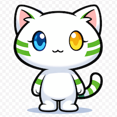 毎日使える！幸運をもたらす瞳のにゃんこ40