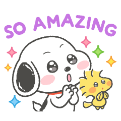 Snoopy ตาแป๋ว ชมแล้วชมอีก