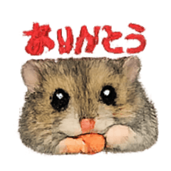 Ichigo-chan Hamster Stickers741