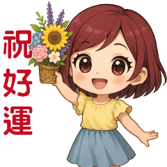 甜美女孩每日常用貼圖