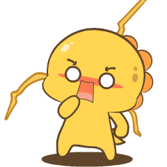 Chubby Yellow Dino 5 : Animated