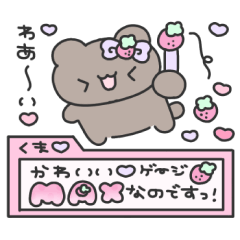 くまさん♡かわいいゲージMAXなのです！