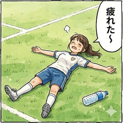 熱血足球部少女：運動飲料與應援