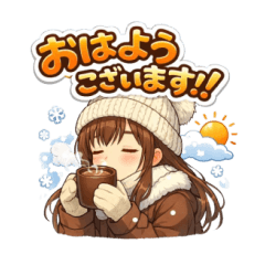 Winter Cocoa and the Girl