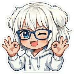 開発系！白い犬のエンジニア