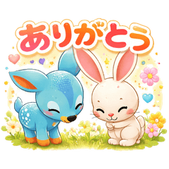Blue Deer's Everyday Stickers