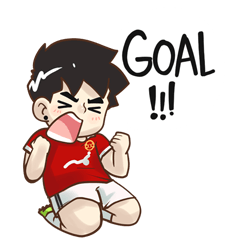 แฟนบอลสีแดงทีมหนึ่ง by นายต้นไม้