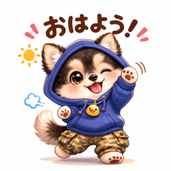 MonMon 博美犬日常貼圖