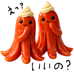 mottoのタコさんウィンナーと仲間達♡