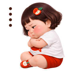 Funny face girl 204 EN