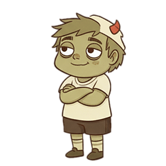 Slow-moving green-gray 2-P