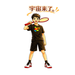 羽與天晴－宇宙登場