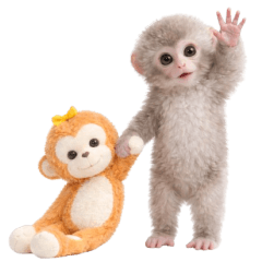 ลิงหิมะ! ตัวตึง (No text)