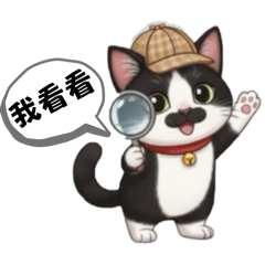 白皮貓咪 日常問候篇