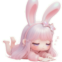 Sweet Coquettish Bunny