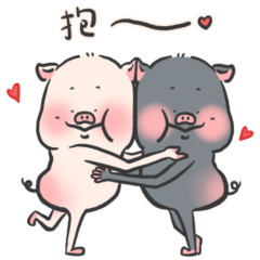 小豬♡小鼻豬♡：醜萌皮皮豬豬～皮進你心坎