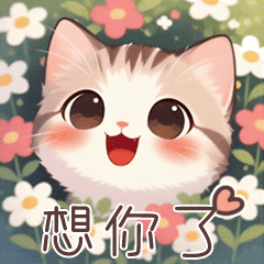 小猫咪-發發❤️ 常用禮貌問候語 ❤️⑥