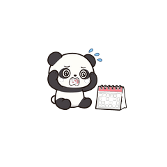 Working Life Time Glitch Stickers