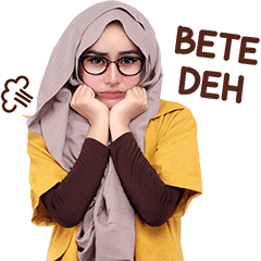 Cithatha: Hijab Girl Glasses